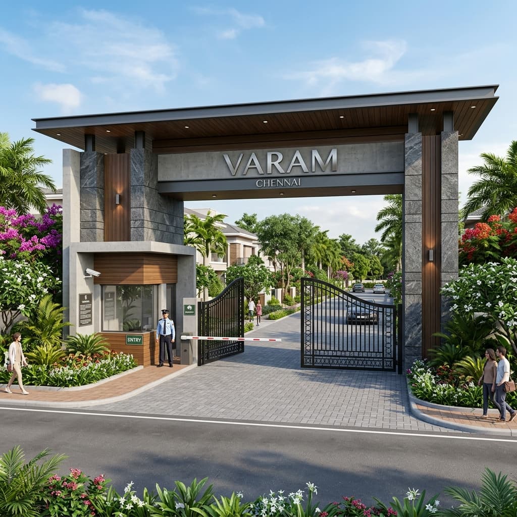 Adhithyaa Promotors Varam Entrance